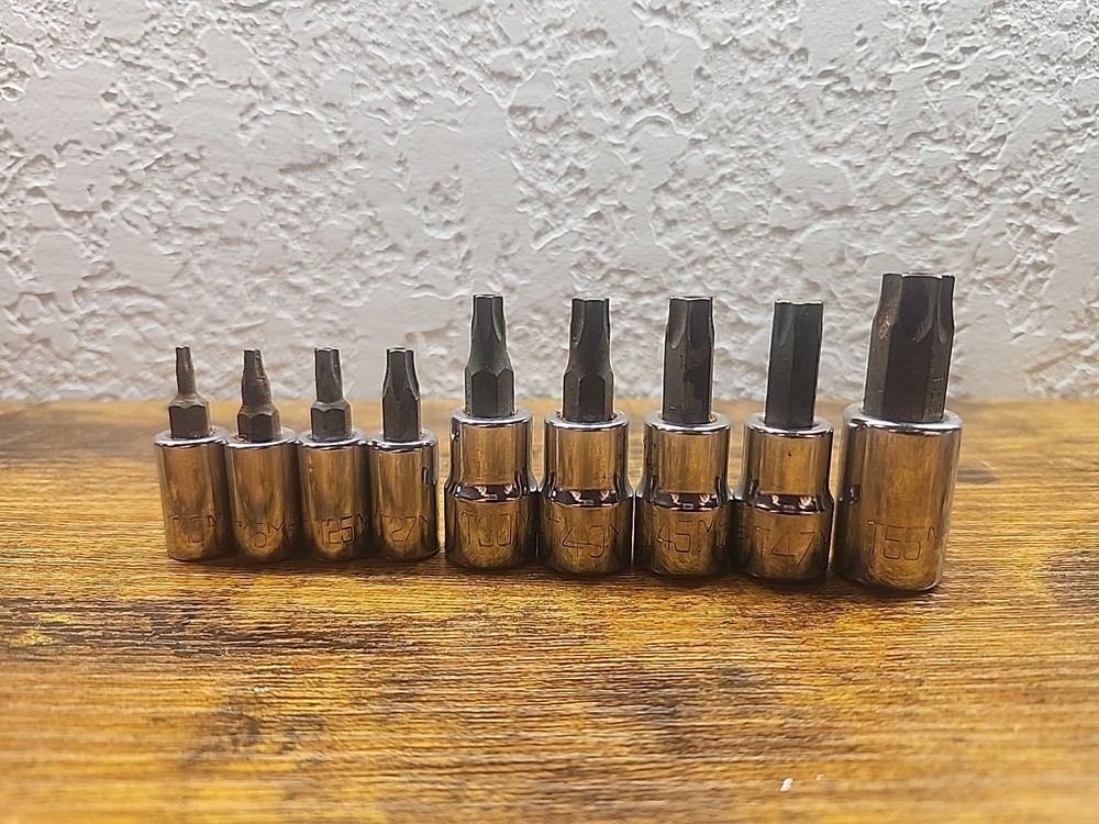 Matco Torx Bit Socket Set 1/4 and 3/8 drive