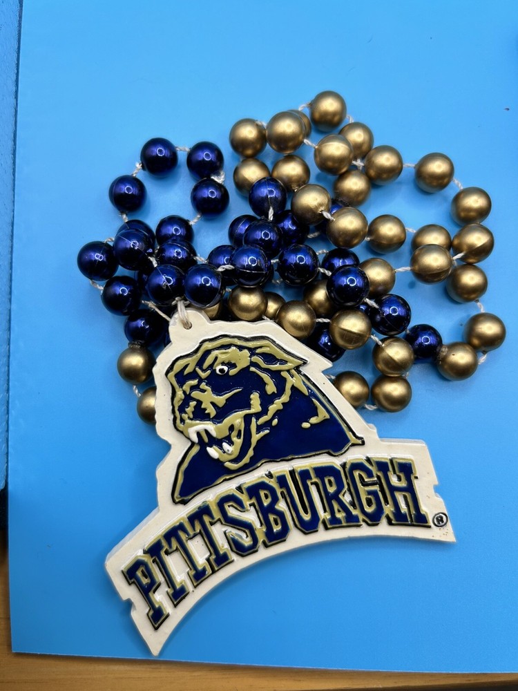 MARDI GRAS BEADS - PITTSBURGH THEMED