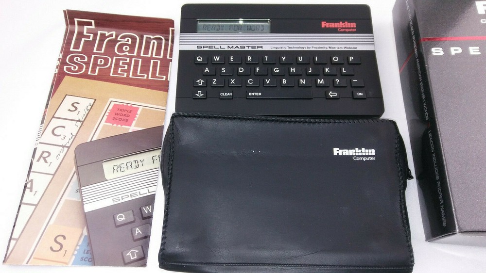 FRANKLIN COMPUTER SPELL MASTER MODEL SA-103 ELECTRONIC SPELLER (TESTED & WORKS)