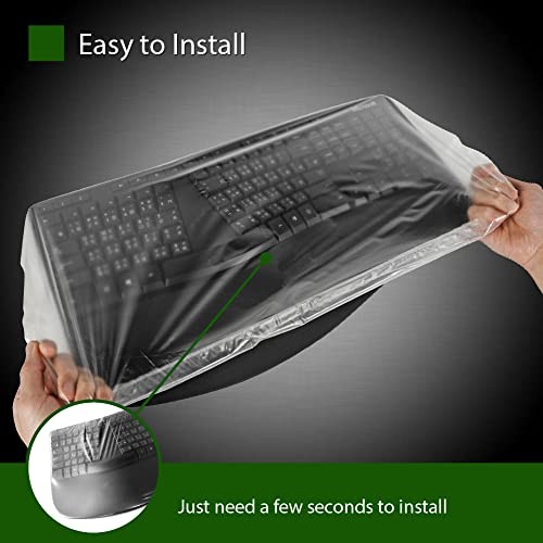 Universal KeyboardCap. Fully Covered Flat Style 0.025mm Large Size - 3 pack