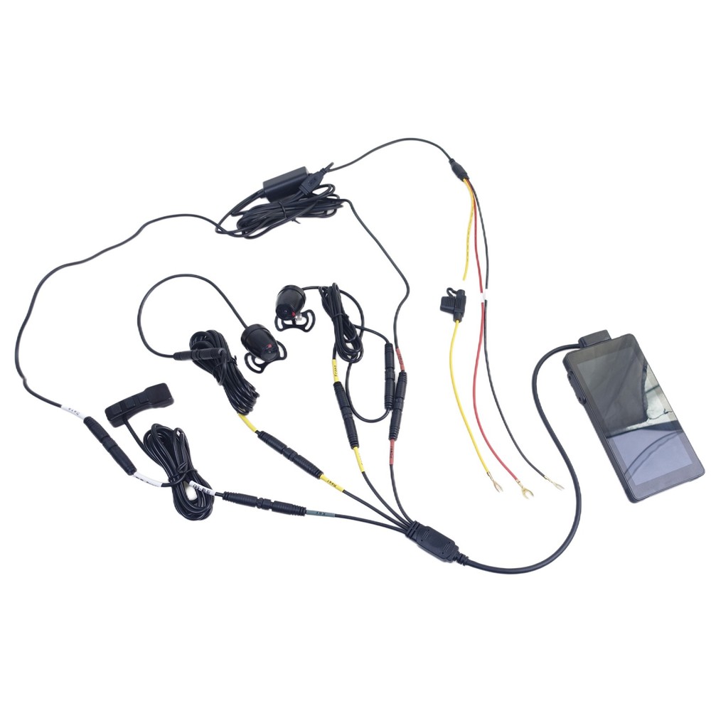 5.5 Inch Motorcycle Navigation GPS Wireless Carplay Android Touch Screen + TPMS