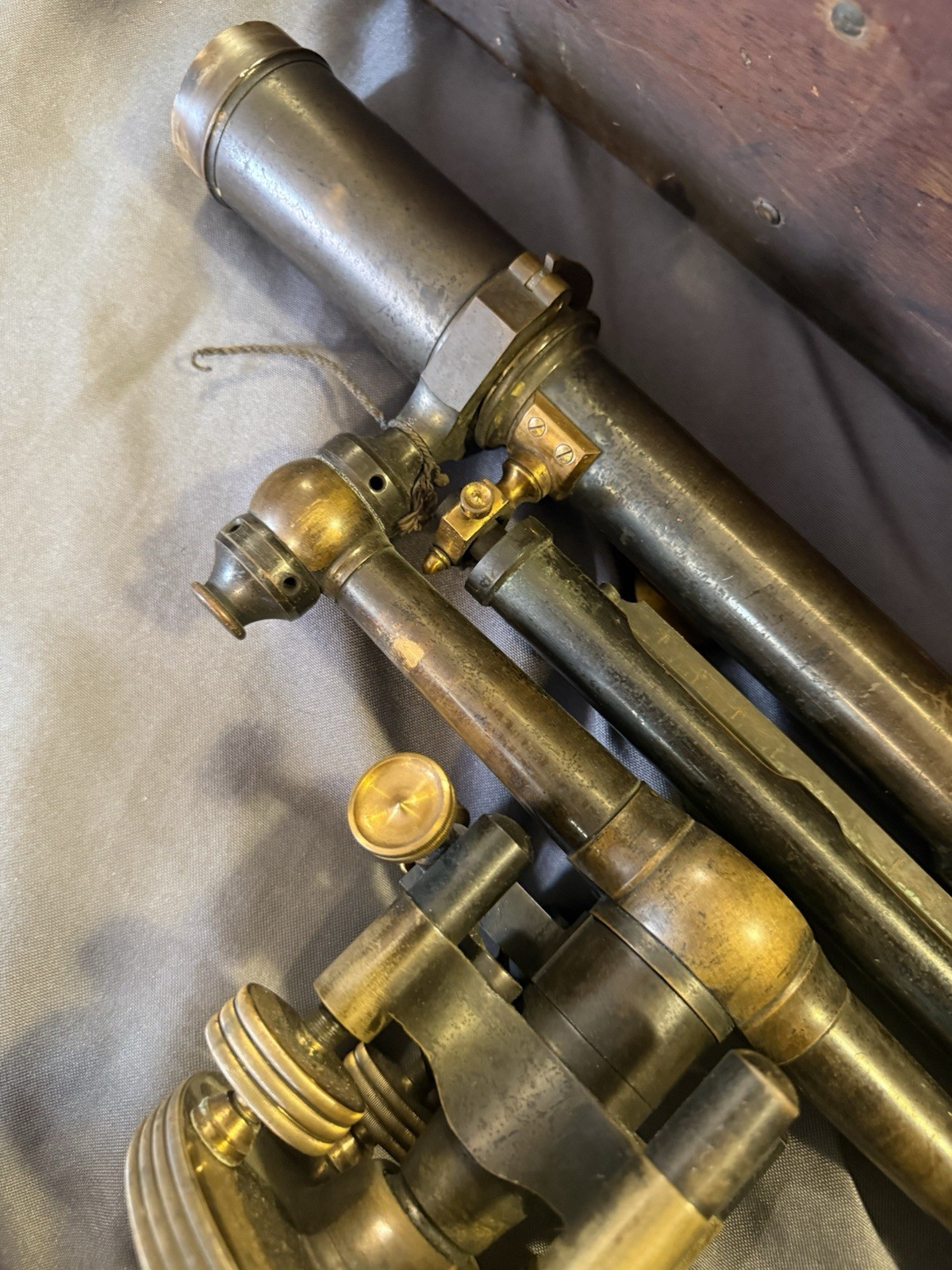 Antique Gurley Civil Engineers Surveyors Transit Instrument w/ Original Box