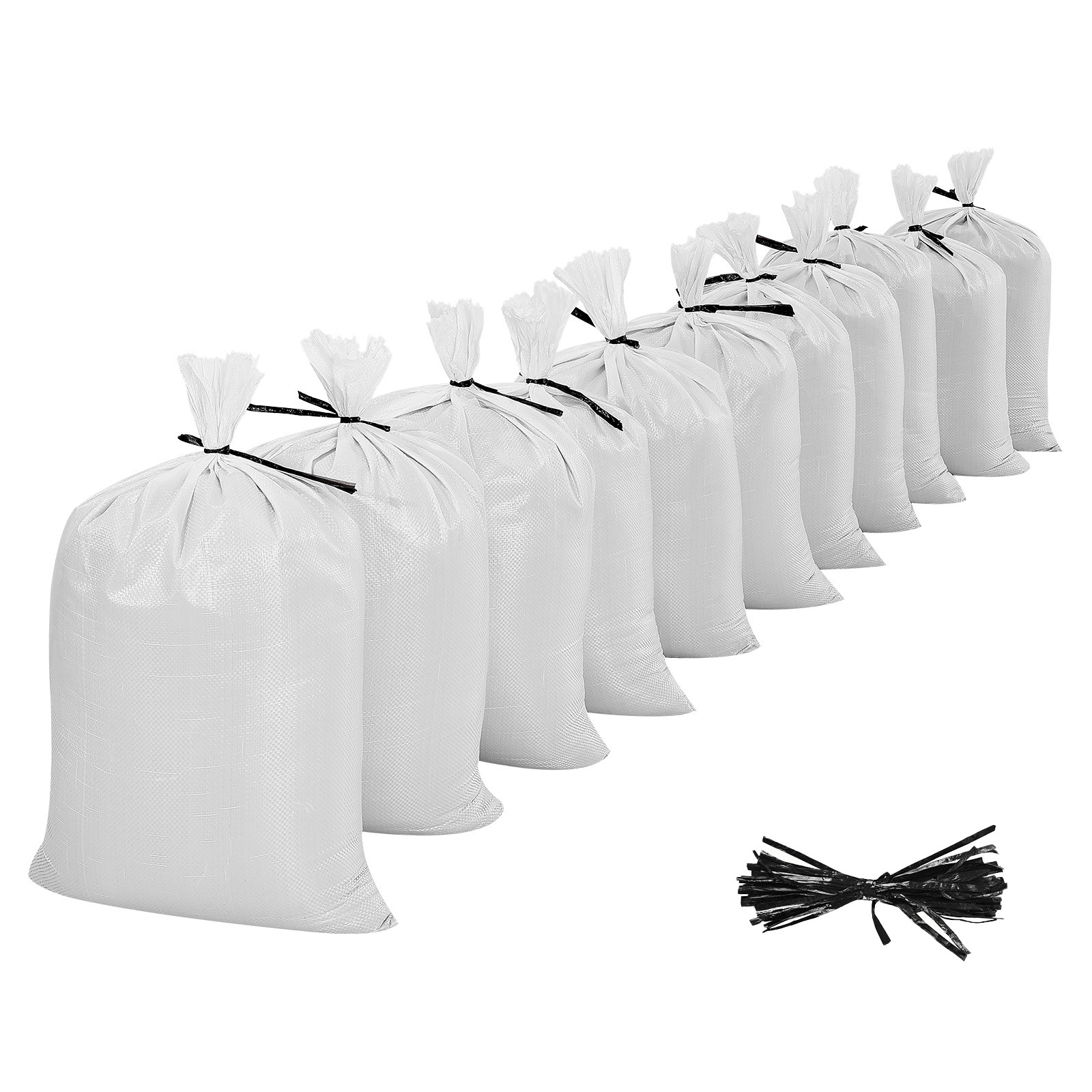 Uimoso 200 Pack Sandbags 16" x 26" with 50lb Capacity Heavy Duty Sand Bags