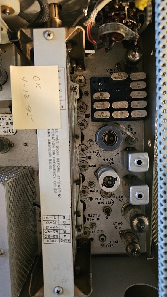 Vintage Collins 32S-1 Transmitter Untested