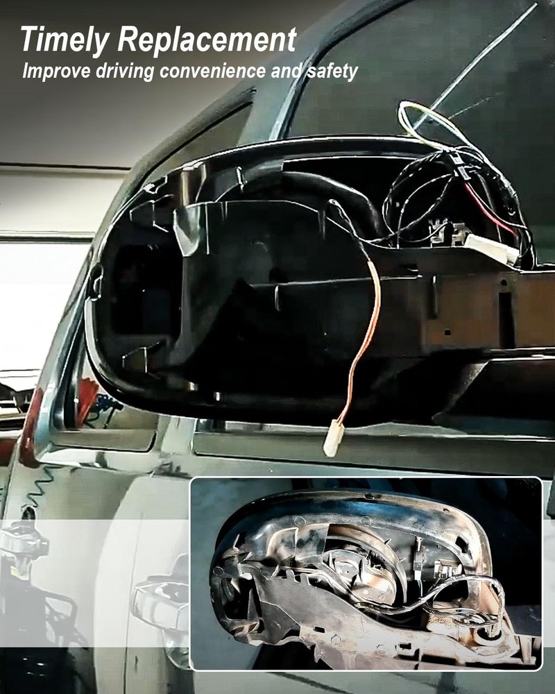 AUEREX Power Folding Door Mirror Motor Left