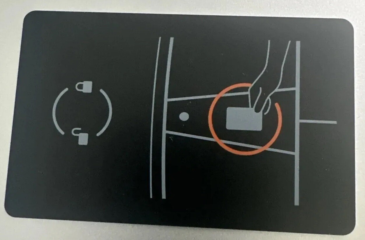 TESLA KEY CARD Model S 3 X Y OEM New