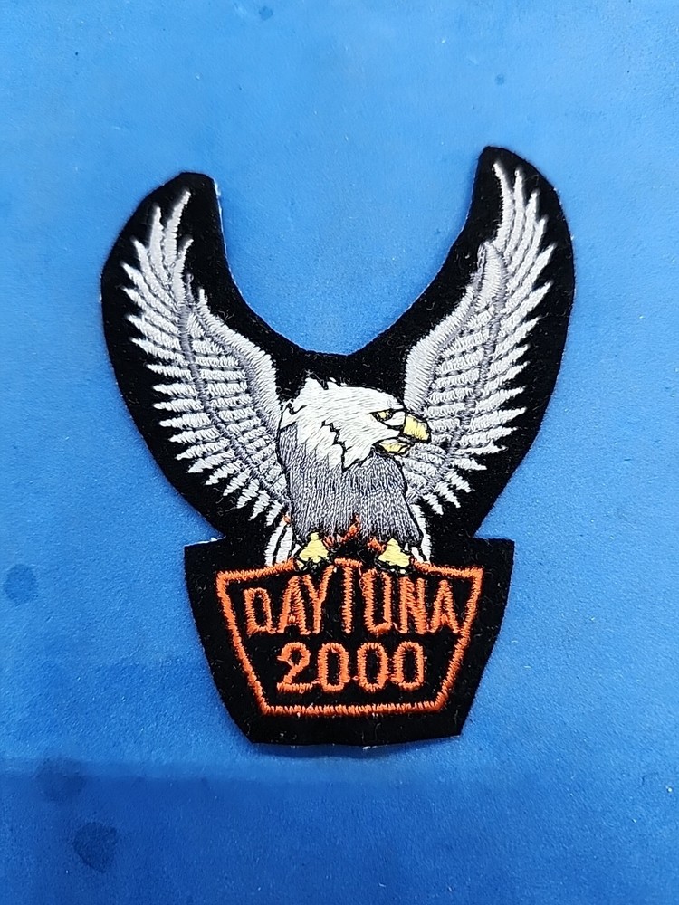 New Harley Davidson Daytona 2000 Patch w/ Winged Eagle