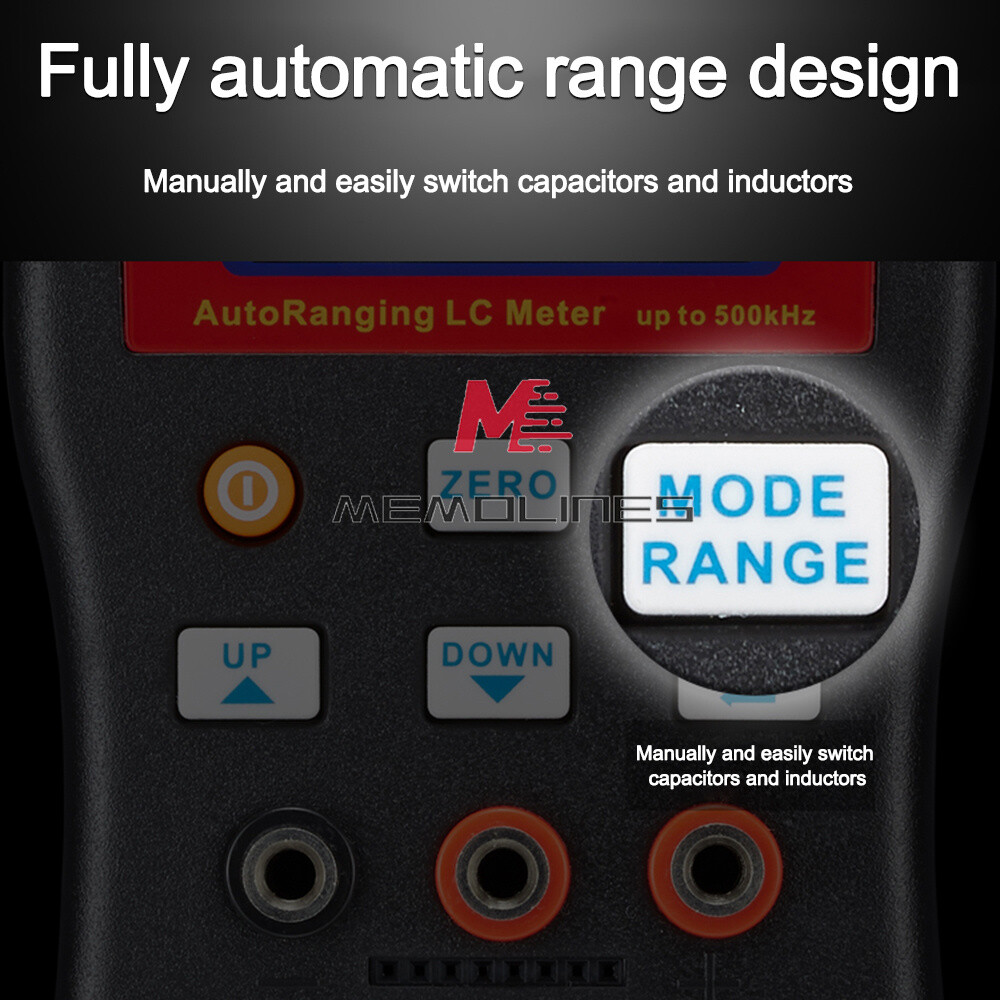 MLC500 Auto Range Capacitance Inductance Meter Digital Capacitance Tester new