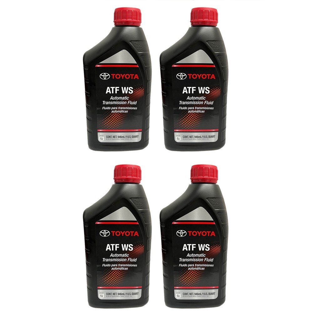 4 Quart Genuine Toyota ATF WS Automatic Transmission Oil Fluid OEM 00289-ATFWS