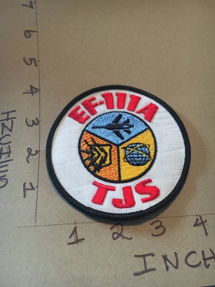 USAF EF-111A TJS Tactical Jamming Systems patch 4/22/25