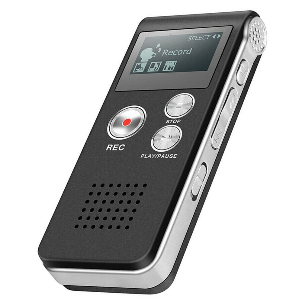Digital Voice Recorder Dictaphone Audio Sound Recorder Mini Small Spy Lecture*