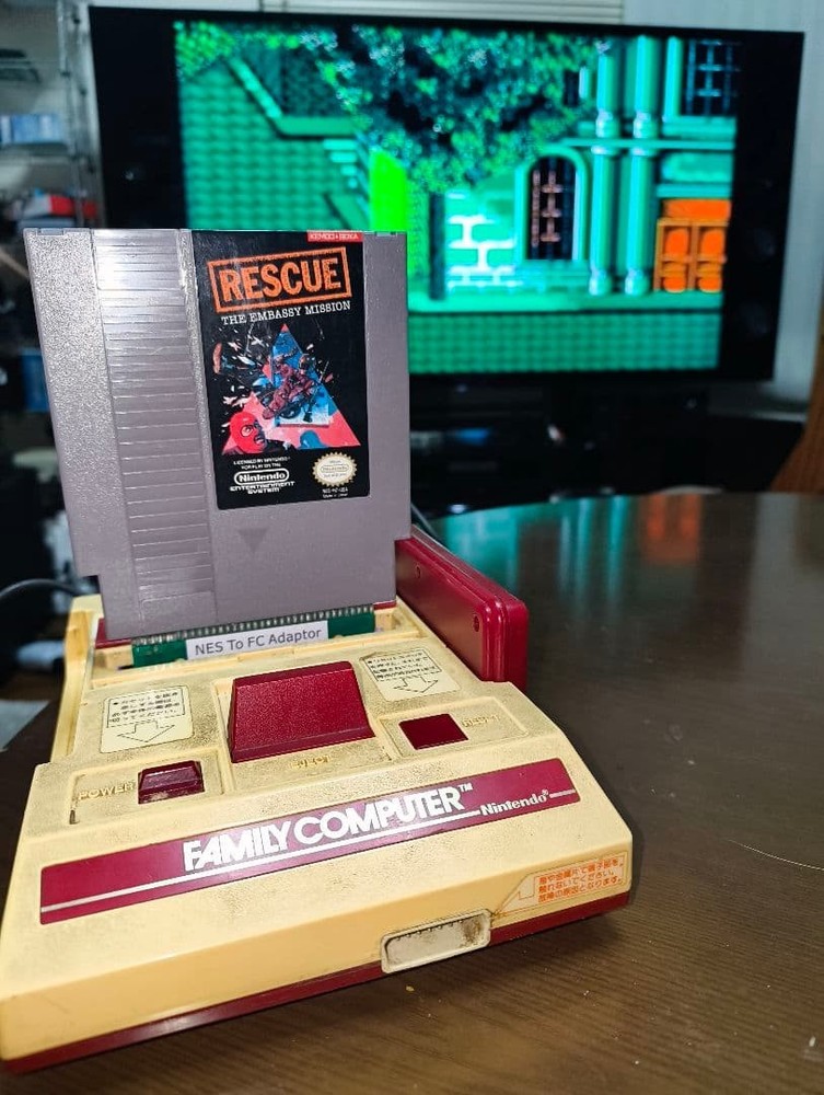 [Famicom peripherals] NES to Famicom adapter