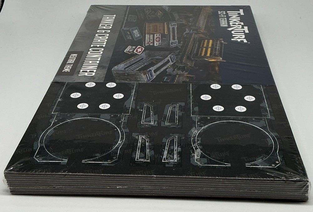 Tanker & Crate Container Neutral Theme Sci-Fi Terrain TinkerTurf