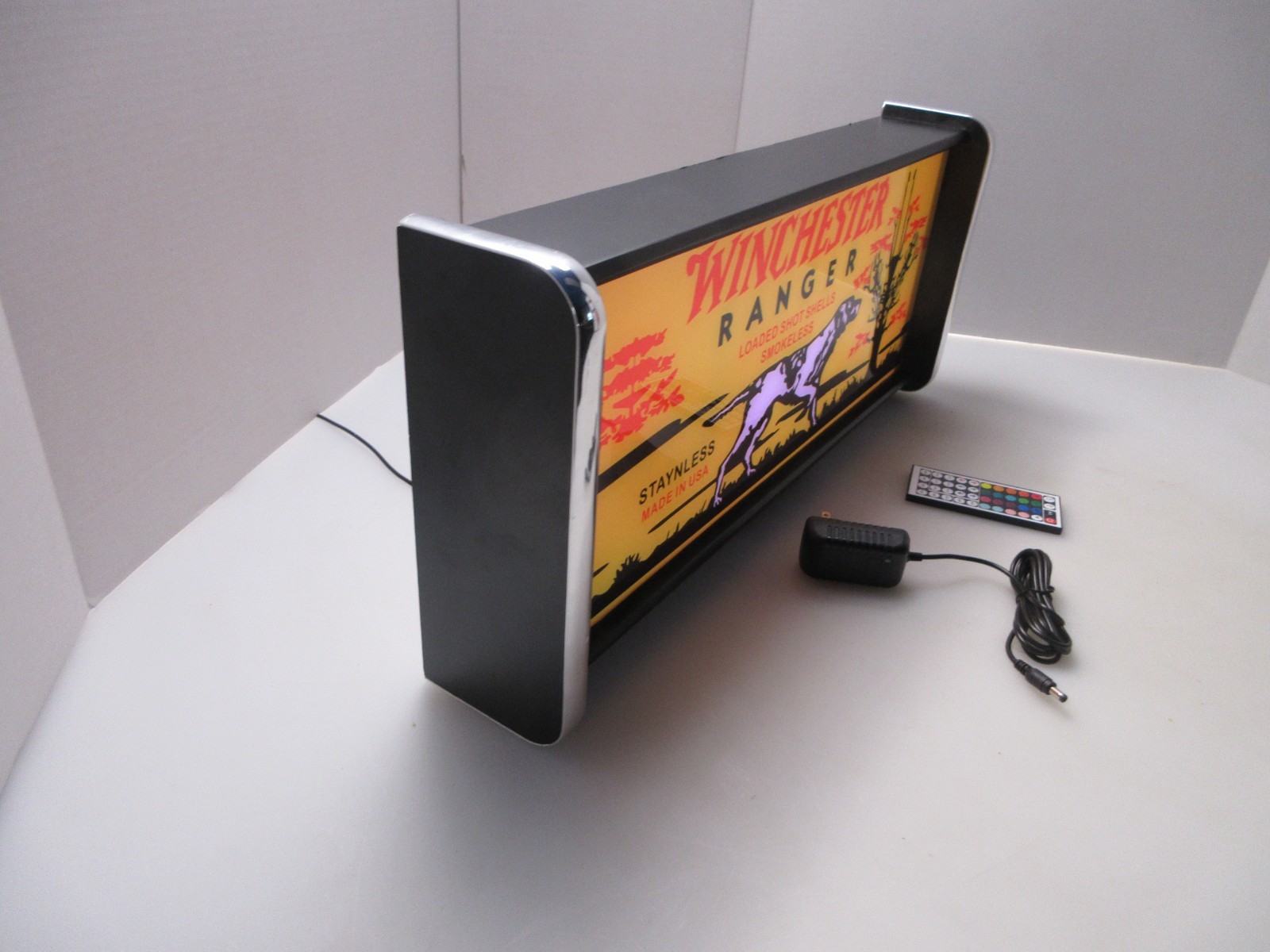 Winchester Ranger LED Display lighted sign lightbox Wall hanging Light