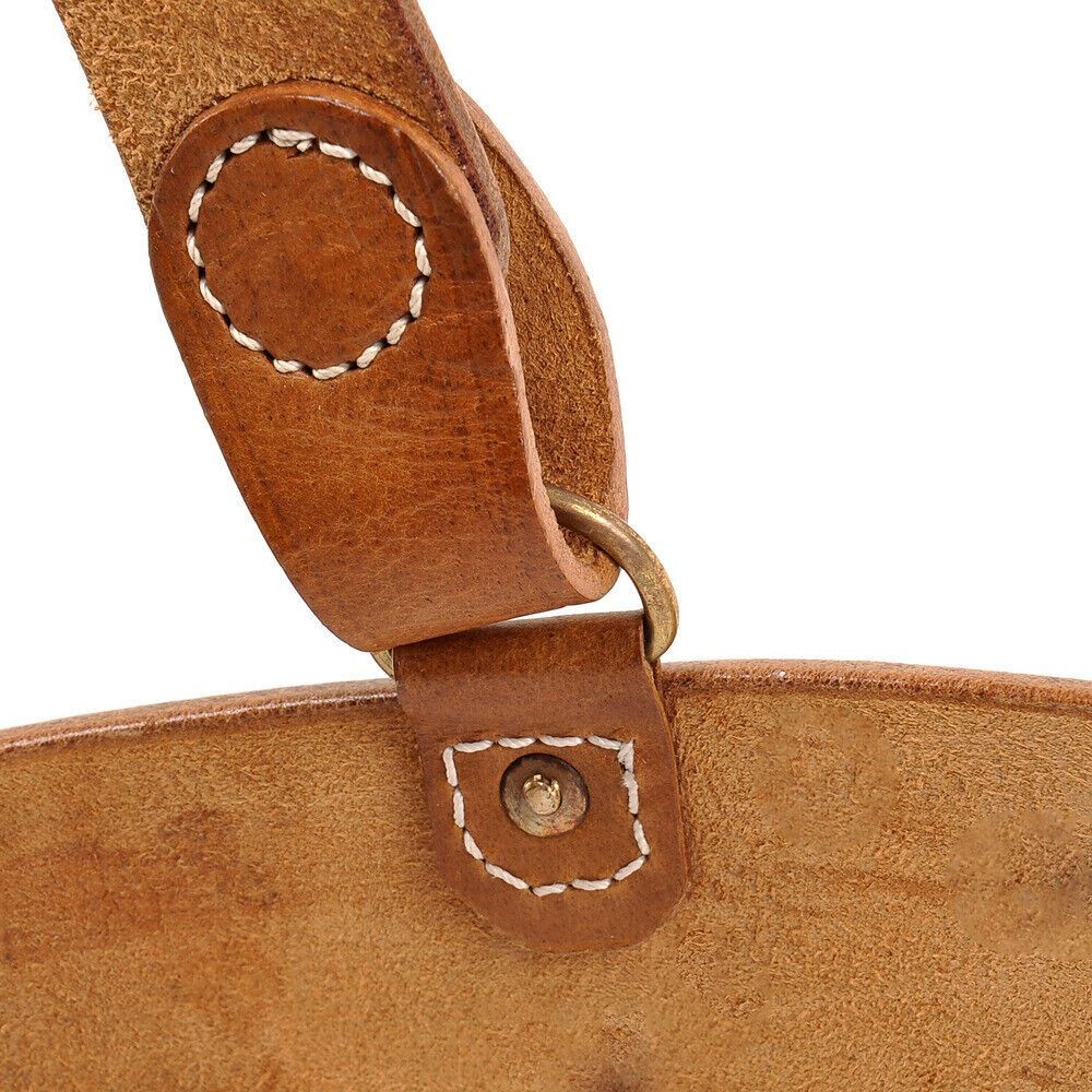 Sam Browne Belt with Shoulder Strap Brown Leather WW1 will fit 46" to 50"