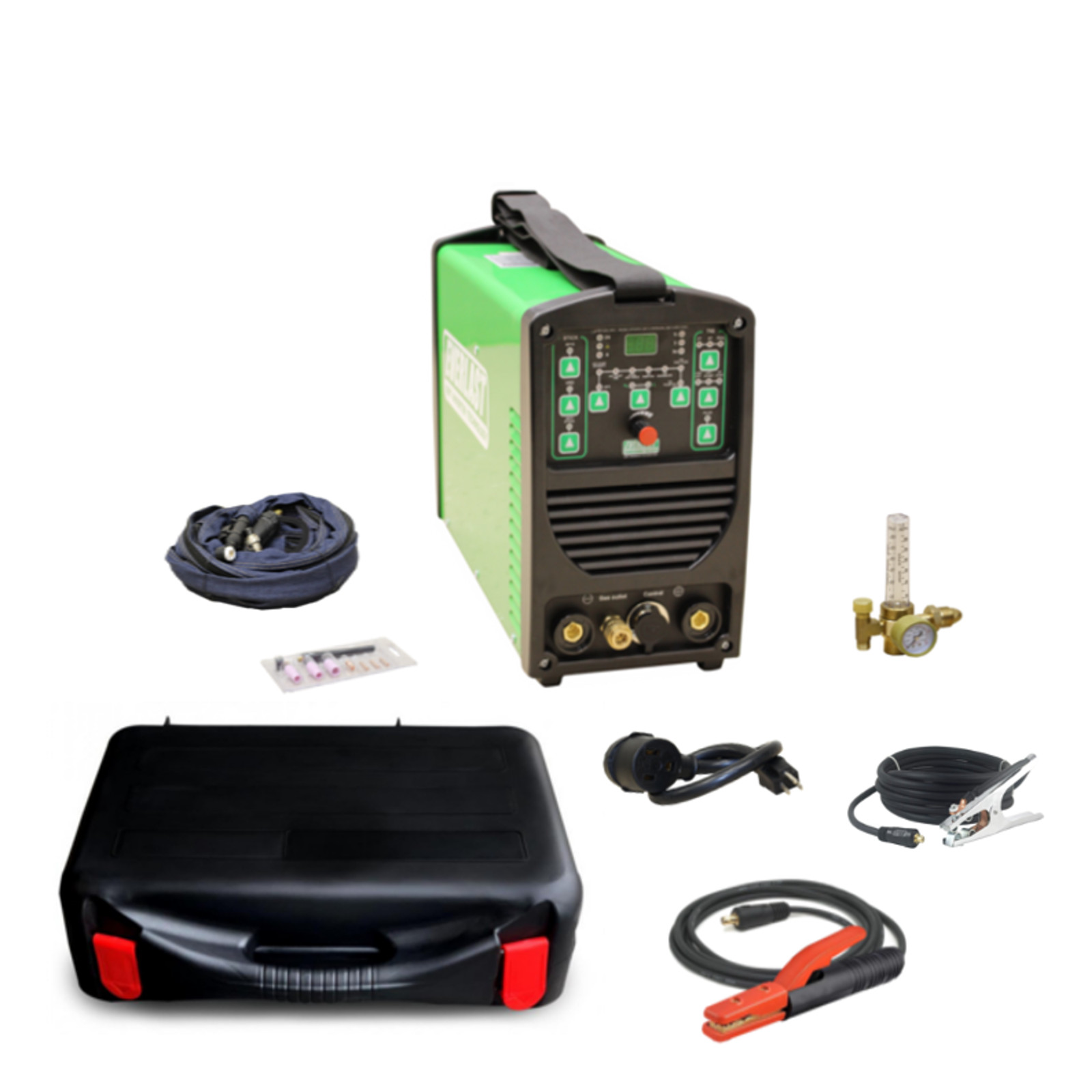 PowerArc 161STH SMAW GTAW Stick 160Amp DC HIGH FREQ TIG Welder Digital Everlast
