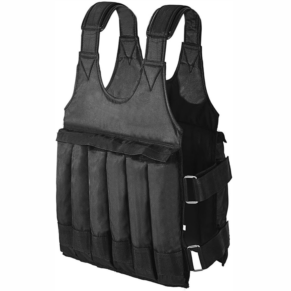 Exercise Weighted Vest Fitness Training Workout Sport 110LBS Weighted Adjustable