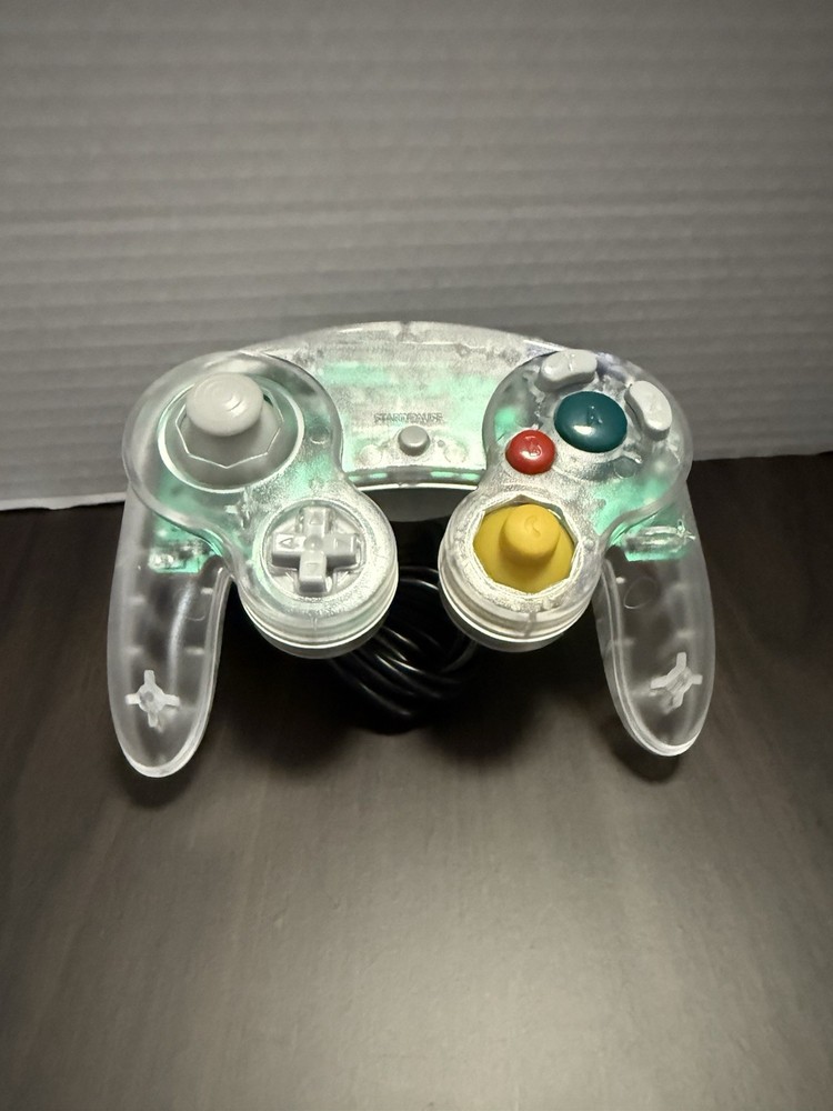 Clear Wired NGC Controller Gamepad For Nintendo GameCube GC & Wii U Console