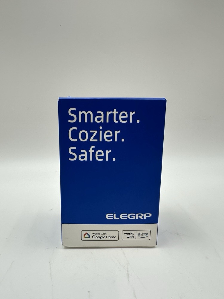 Smart Motion Sensor Switch 2.4GHz Single Pole Switch Alexa Google APP Black