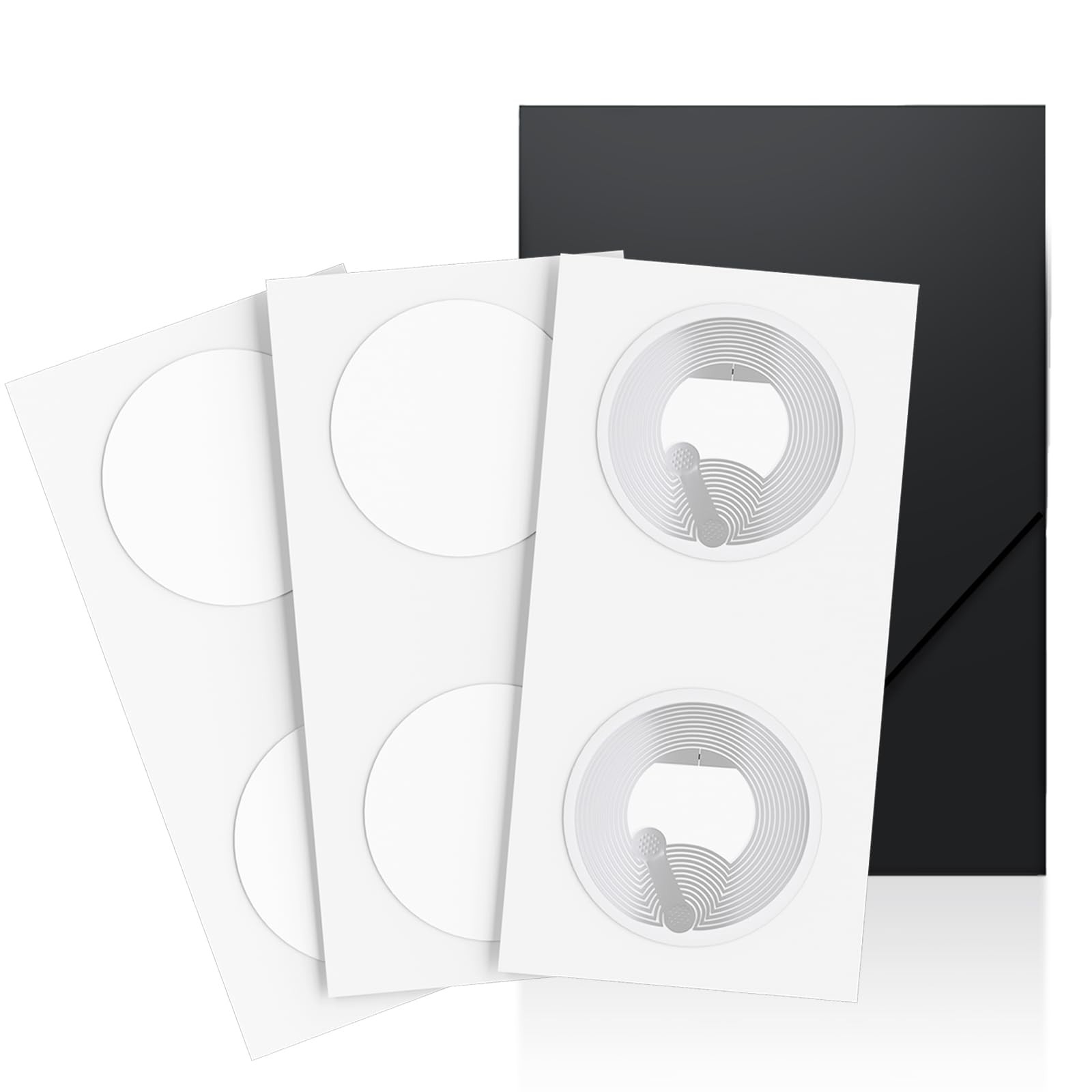 NFC Tags Sticker with Tag213 Blank Chips NFC Stickers Adhesive Labels RFID Ta...