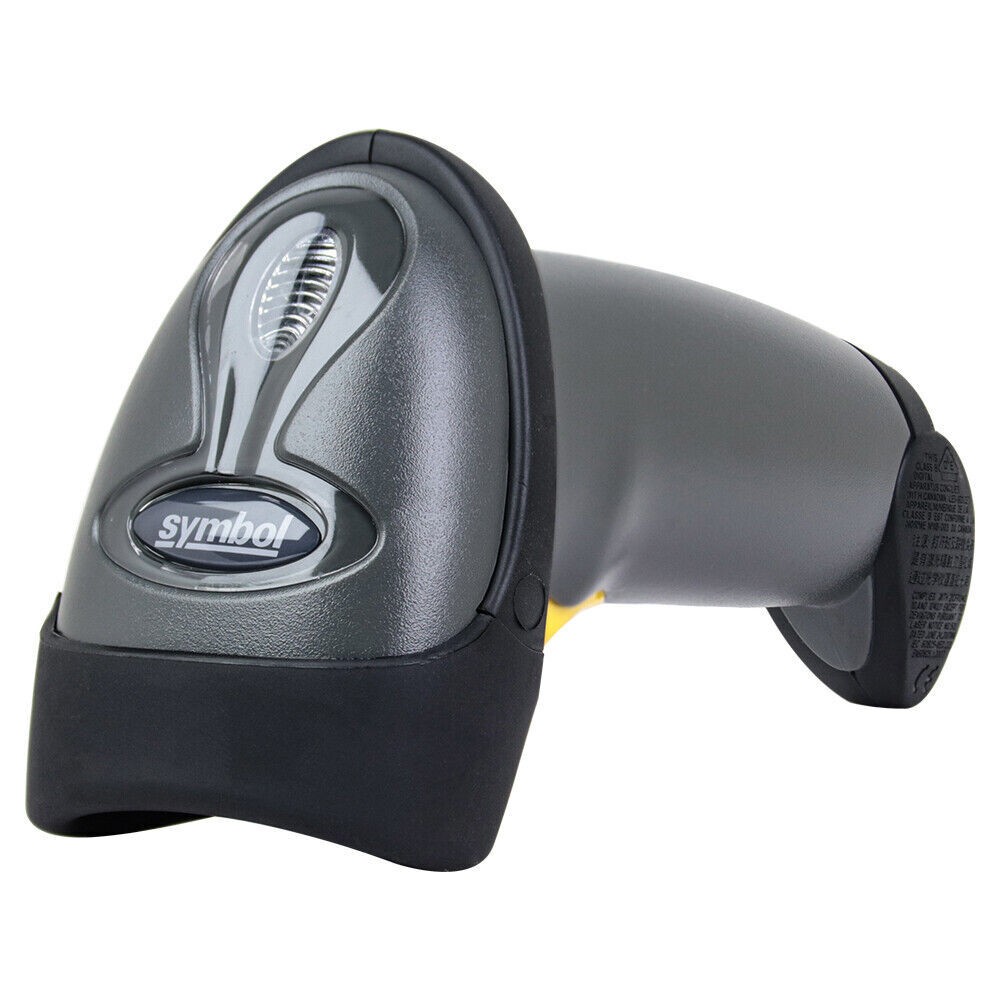 Zebra Symbol LS2208-SR20007R-NA USB Handheld 1D Laser Barcode Scanner Reader