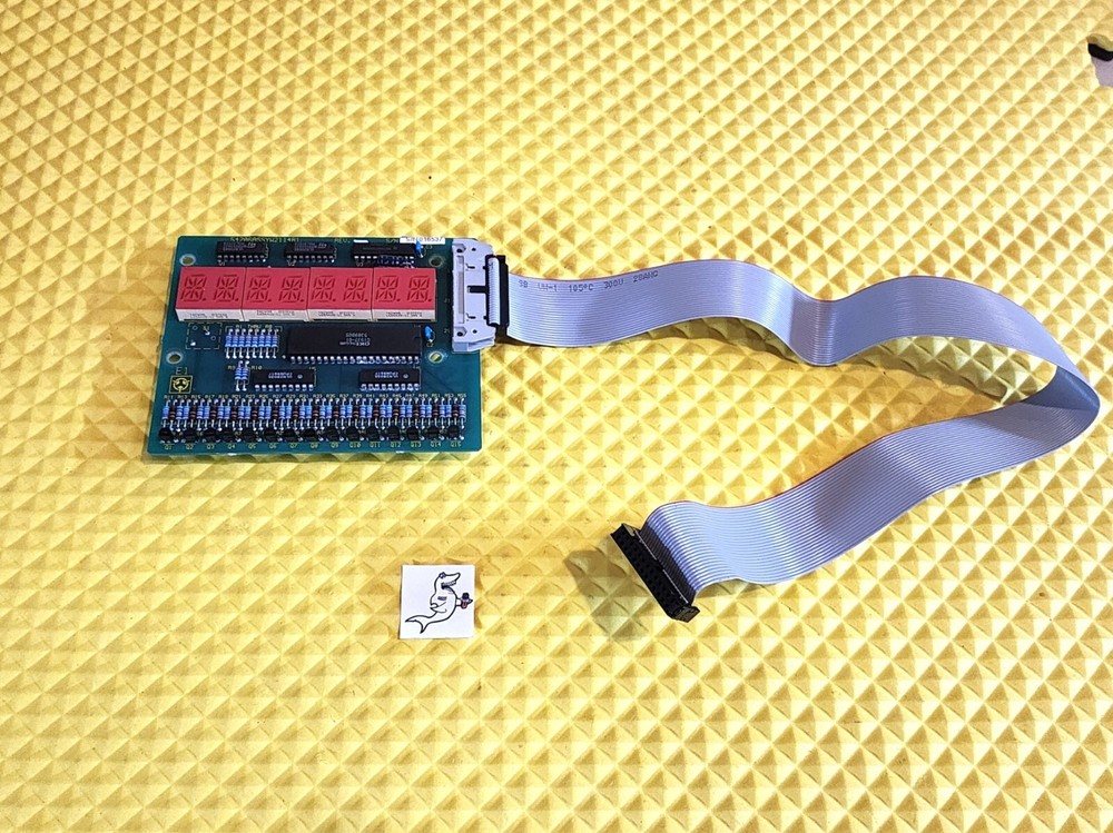 DIXIE NARCO BEV MAX 2145, ECC LED DISPLAY to CONTROLLER RIBBON CABLE /Free Ship!