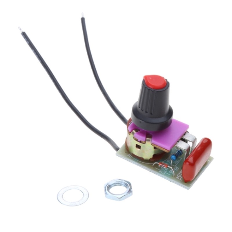 Dimmer Module 100W with Switch Speed Regulation Module DIY Kit For