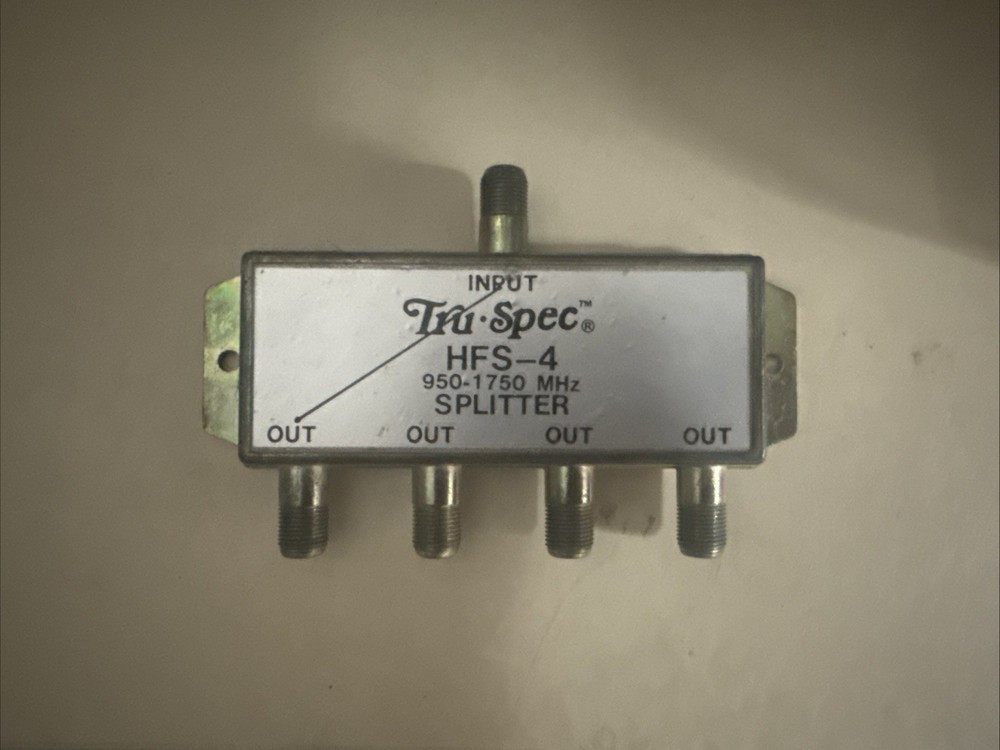 Tru-Spec HFS-4 950-1750MHz Splitters