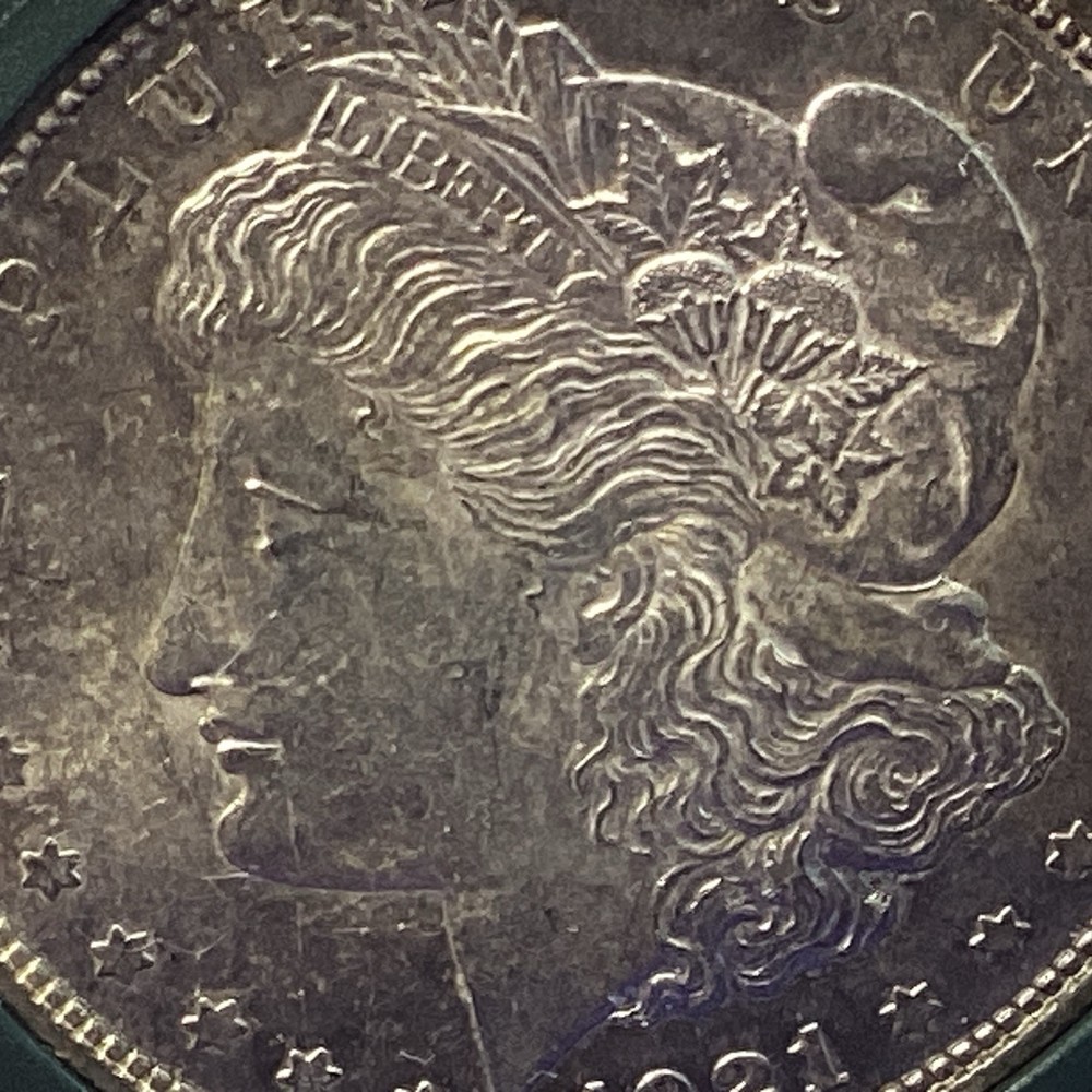 1921 D MORGAN SILVER 💰 ONLY “ D “ MINTED MICRO “ D “ UNCIRCULATED🗝️