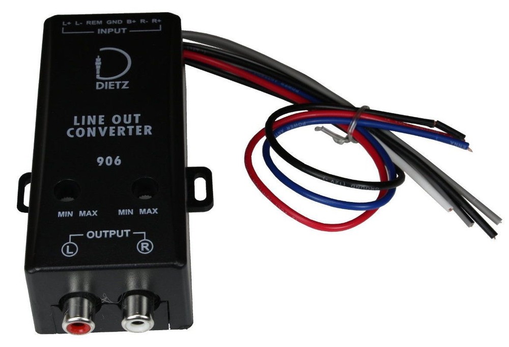 Dietz 906 Active High-Low Interface 2-Channel Remote Converter