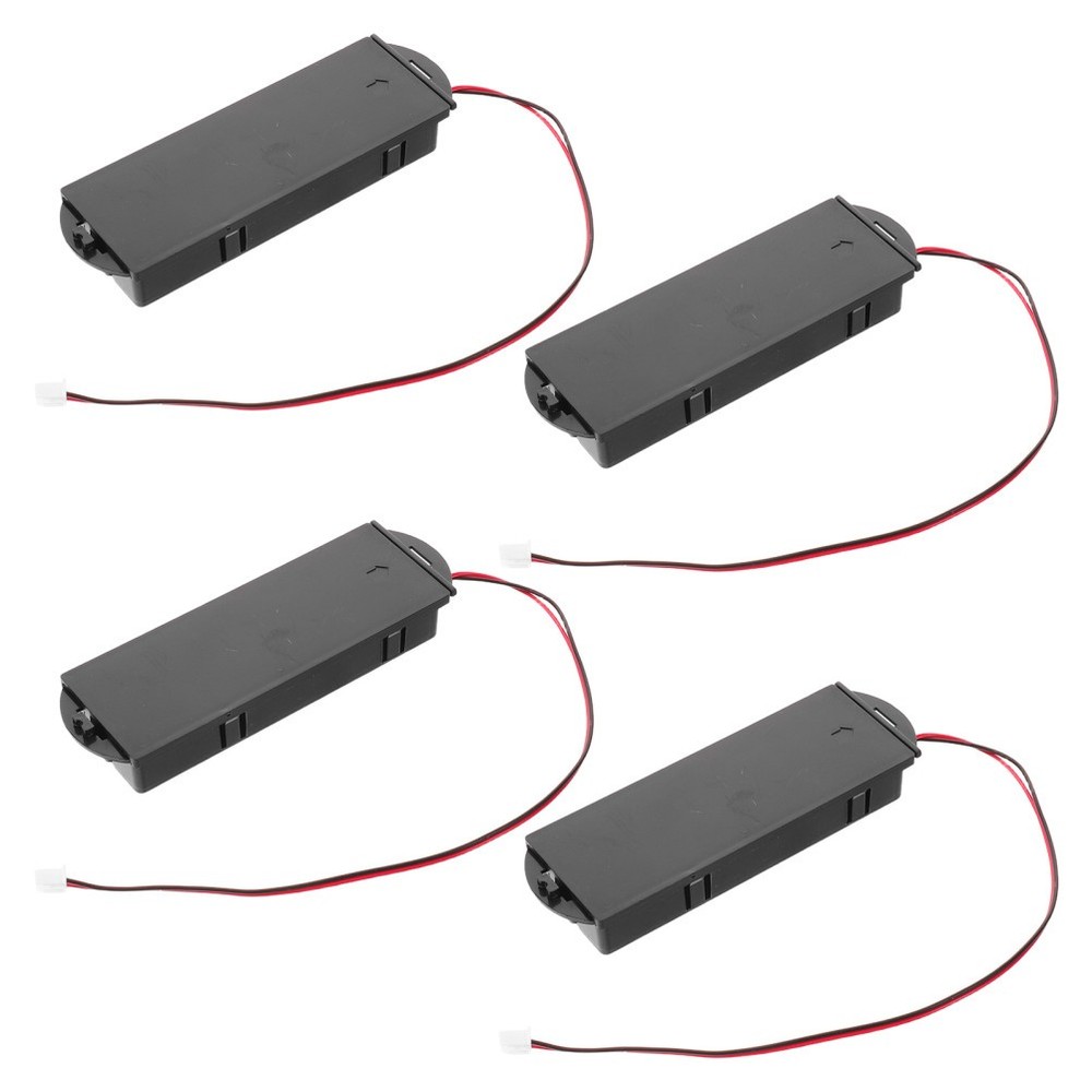 4 PCS Safe Box Battery Mount Case Replacement Interior Support Holder