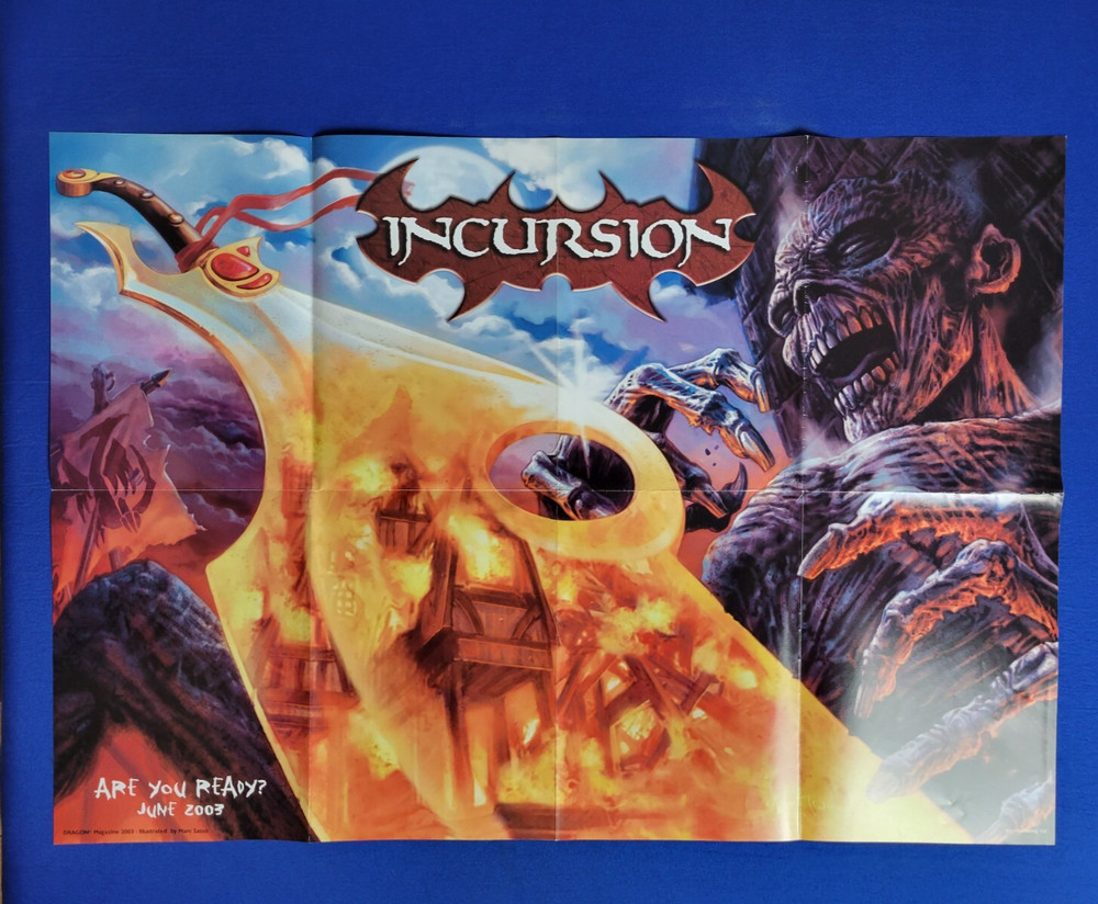 2003 Dragon Magazine Incursion Poster (Double-Sided)