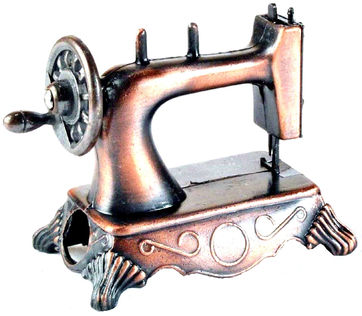 Sewing Machine Die Cast Metal Collectible Pencil Sharpener