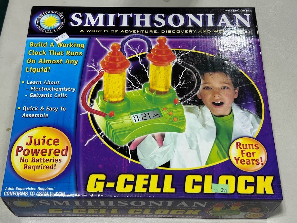 Smithsonian G-Cell Clock Stem Activity