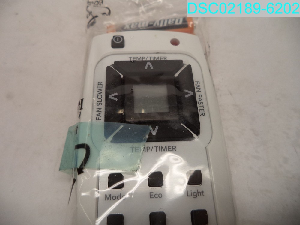 Frigidaire RG63F/EF-ELD Remote Control For Air Conditioner