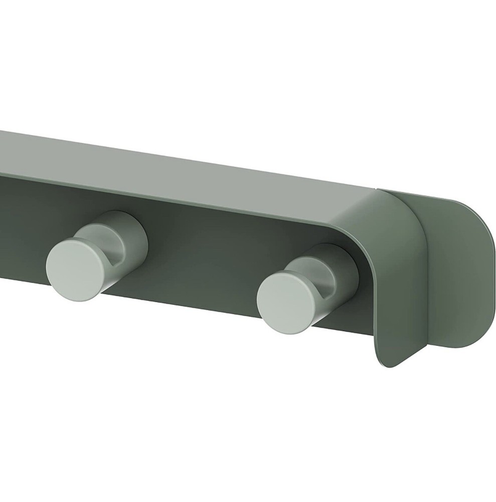 Coat Hook Rack with Ceramic-Like Coating, Decorative Wall
