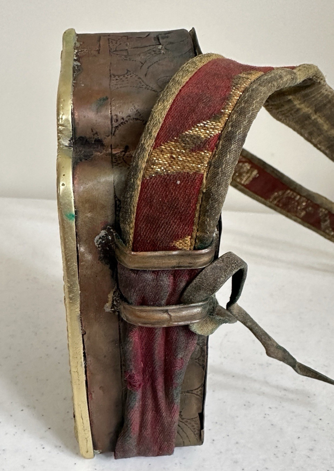 Beautiful Antique Tibetan Buddhist Traveling Shrine