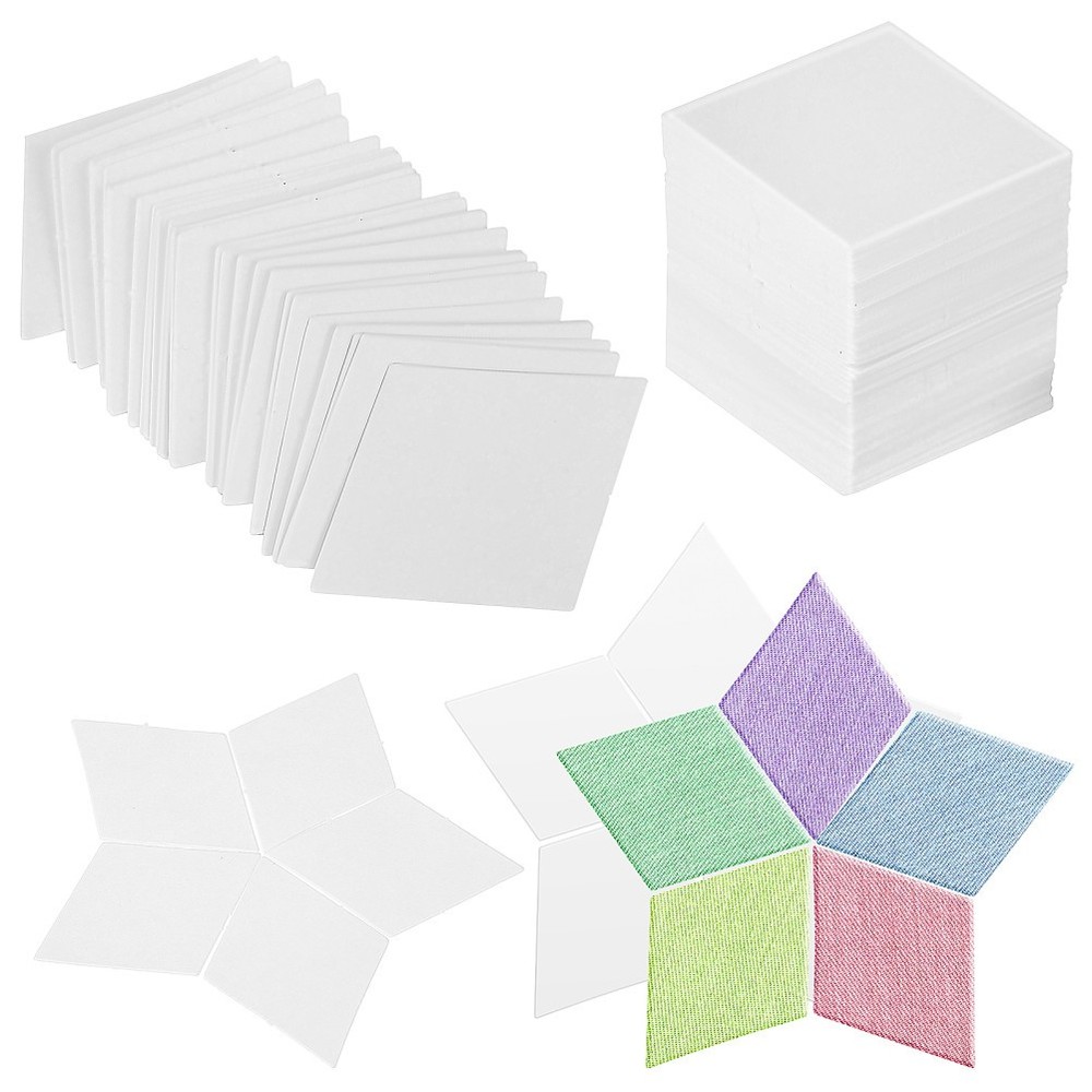 300 Pcs Sewing Templates for Quilting Foundation Paper Piecing Patchwork