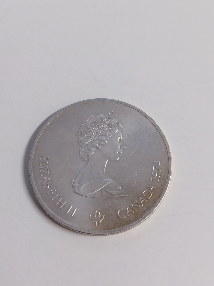 1974 Canada 5 Dollars, Rowing