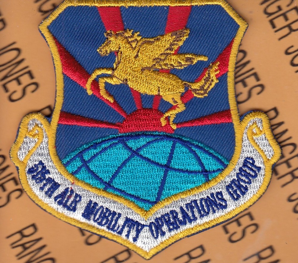 USAF Air Force 515th Air Mobility Operations Group AMOG ~3.5" patch c/e
