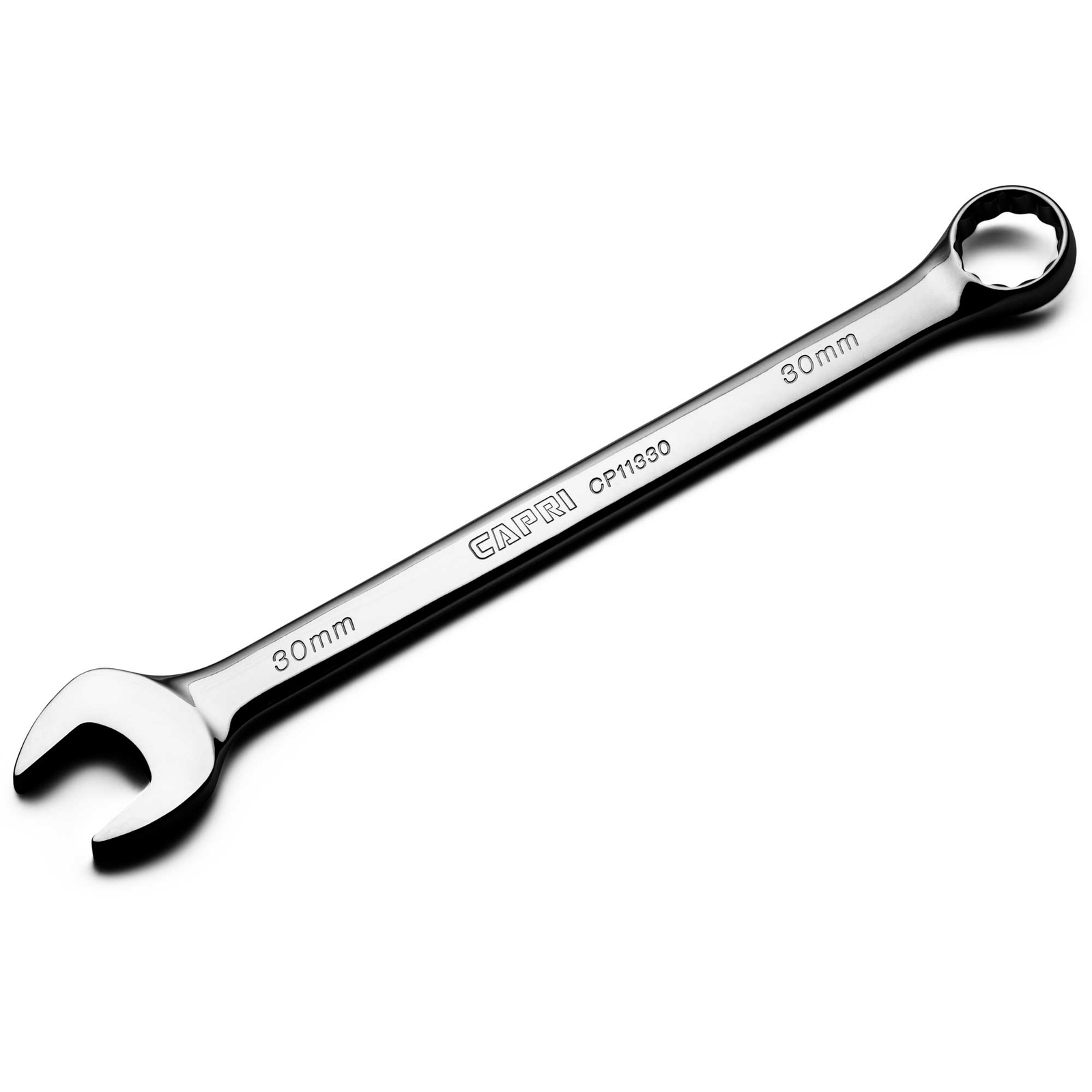 Capri Tools Combination Wrench, 12 Point, Metric & SAE Sizes