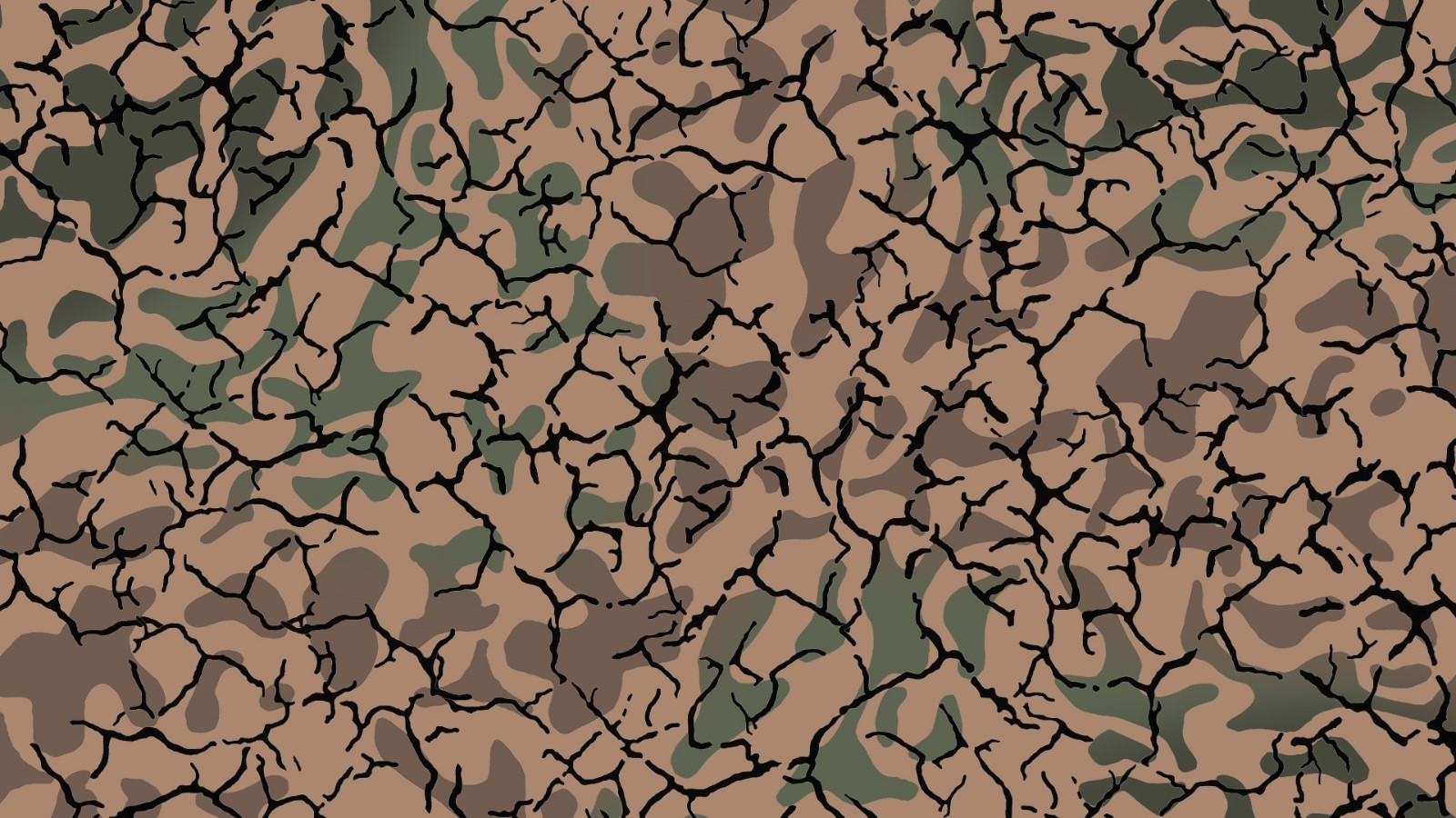 Multicam Vinyl Airbrush Camo Spray Paint Stencils 14" 10 Mil