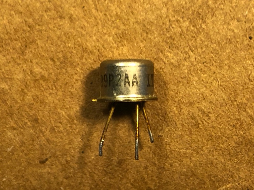 Original 1970 ITT 99P2AA transistor for Amplifier Used Pull (2 available)