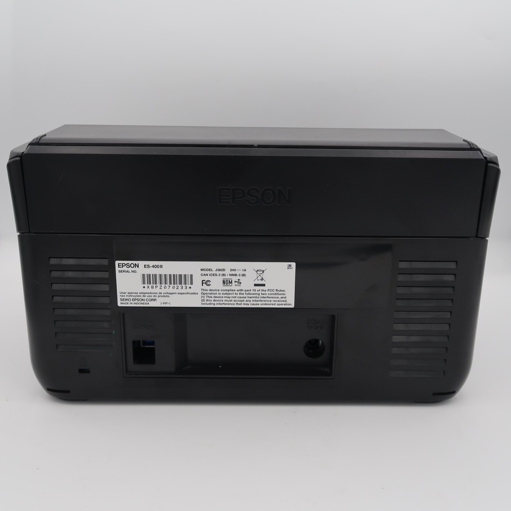 Epson WorkForce ES-400 II Duplex Desktop Document Scanner
