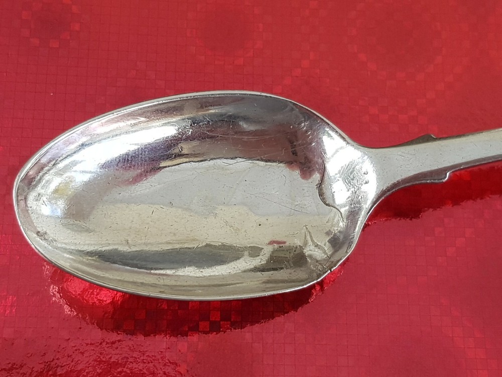 Beautiful George 111 silver spoon. L50b
