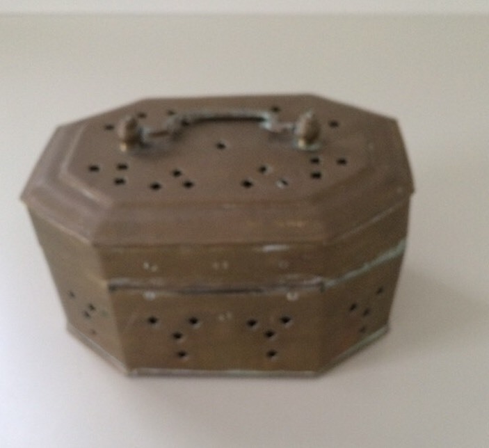 Brass Hinged Box-Made in India