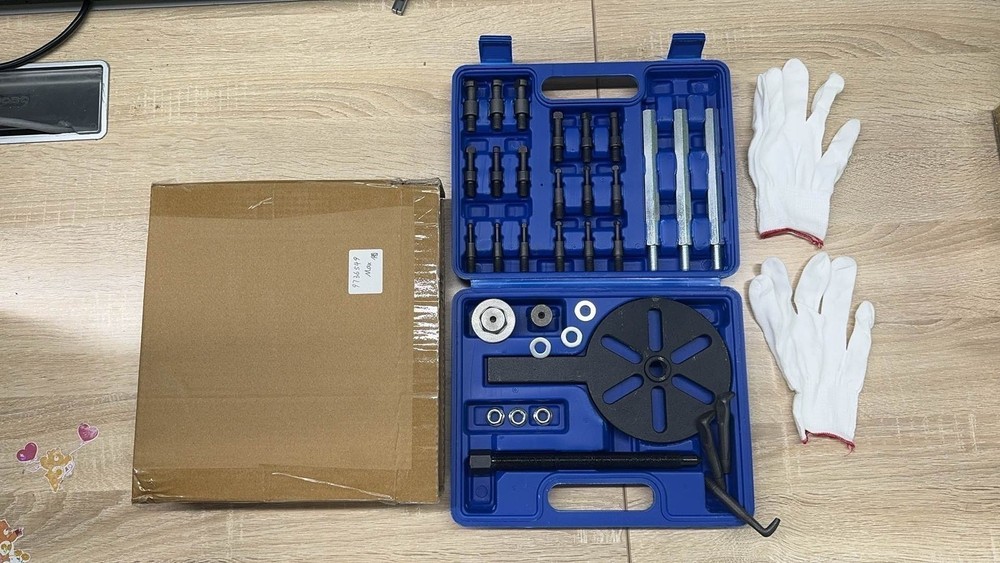 Bearing Disassembly Puller Inner Hole Puller Removal Tool Three-jaw Puller Kit U