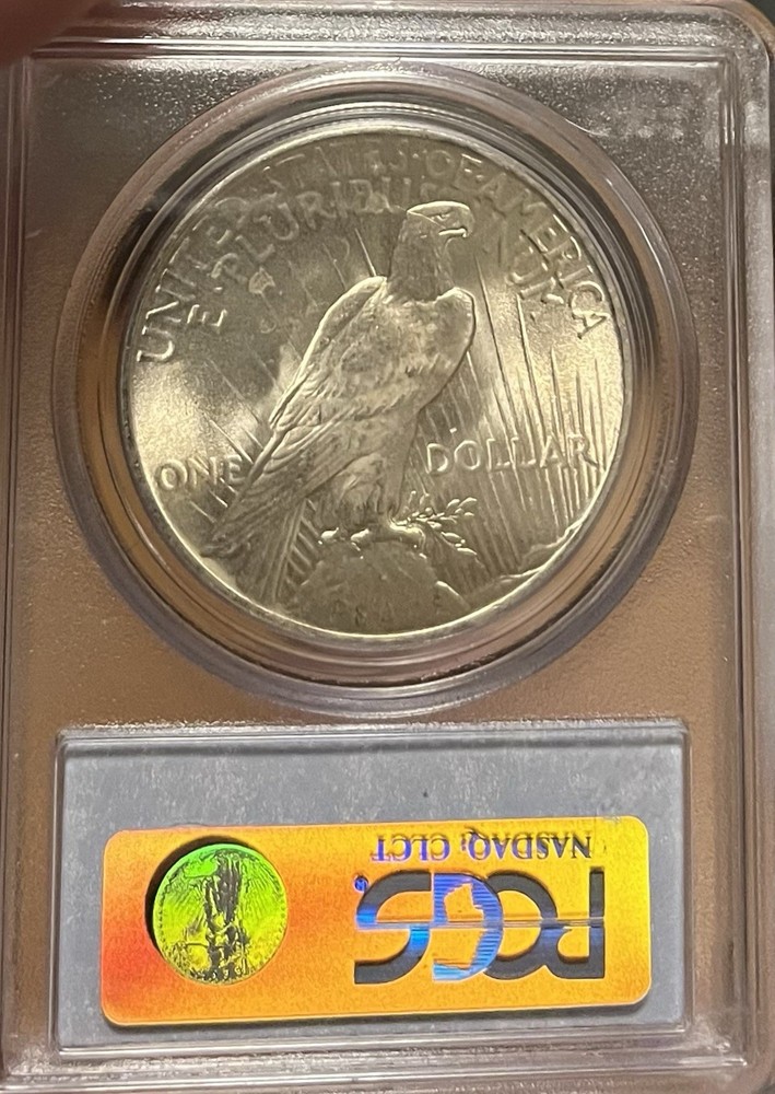 1925 PCGS MS65 Peace Silver Dollar