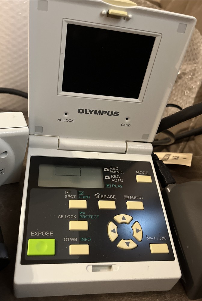 Olympus DP12 Microscope CCD Camera Head MP Controller and Cable DP-12