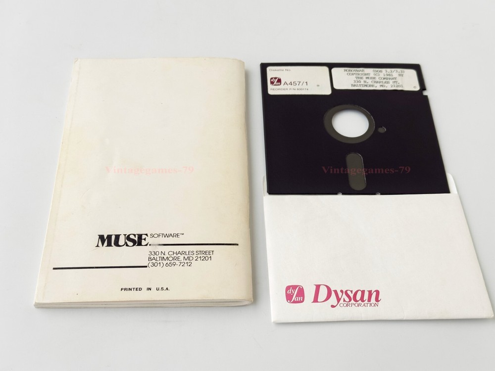 Robotwar - MUSE Software - 1981 / Apple II